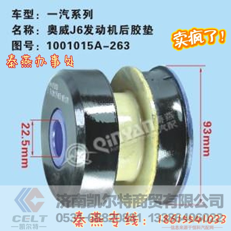 1001015A-263,发动机后悬置,济南凯尔特商贸有限公司