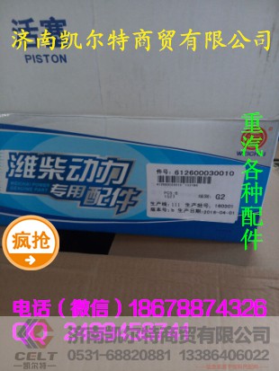 612600030010,活塞,濟(jì)南凱爾特商貿(mào)有限公司