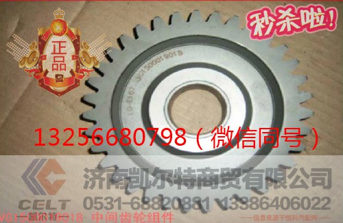 VG1500019018,重汽豪沃發(fā)動機(jī)中間齒輪帶襯套組件,濟(jì)南凱爾特商貿(mào)有限公司
