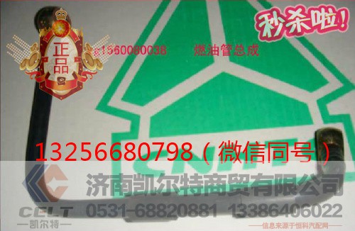 VG1560080038,发动机燃油管总成,济南凯尔特商贸有限公司