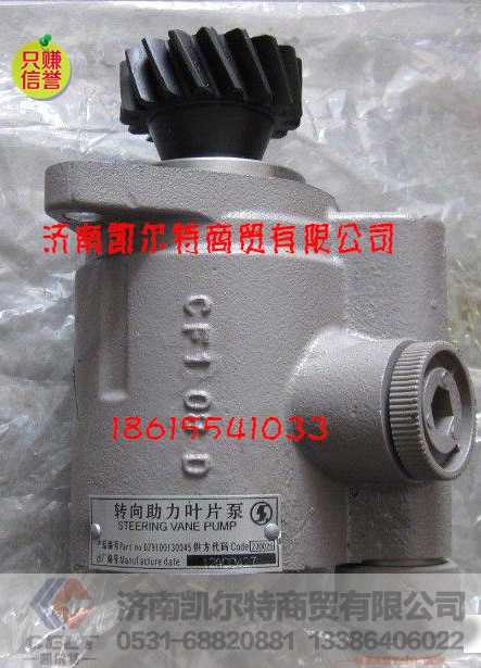 WG9100130037,转向助力叶片泵,济南凯尔特商贸有限公司 WG9100130037,转向助力叶片泵,济南凯尔特商贸有限公司