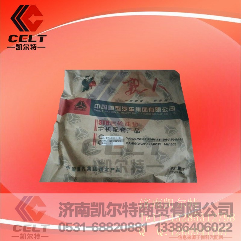 WG9112340113,后輪油封,濟南凱爾特商貿(mào)有限公司