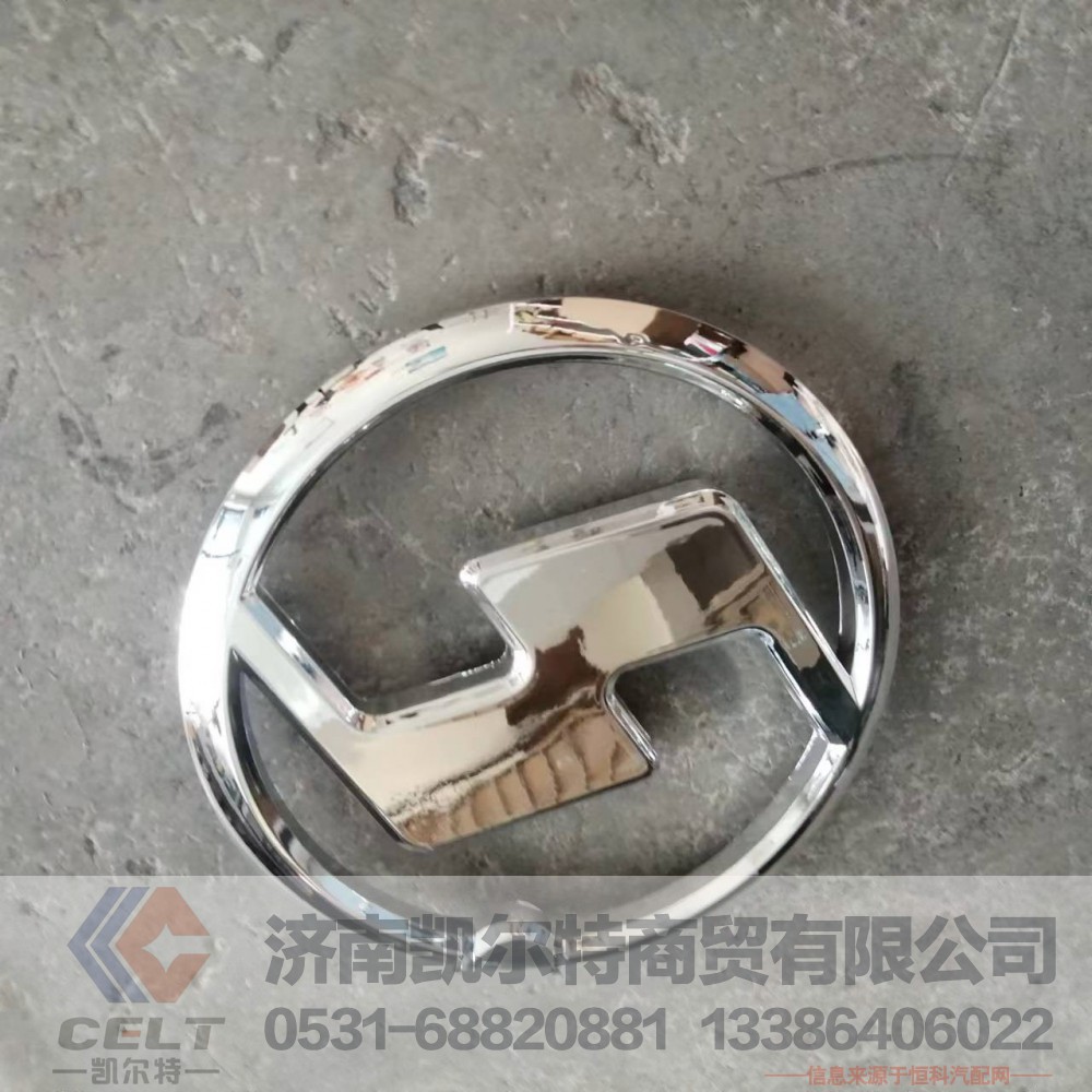 DZ1600930003陕汽圆标 德龙标 奥龙S标