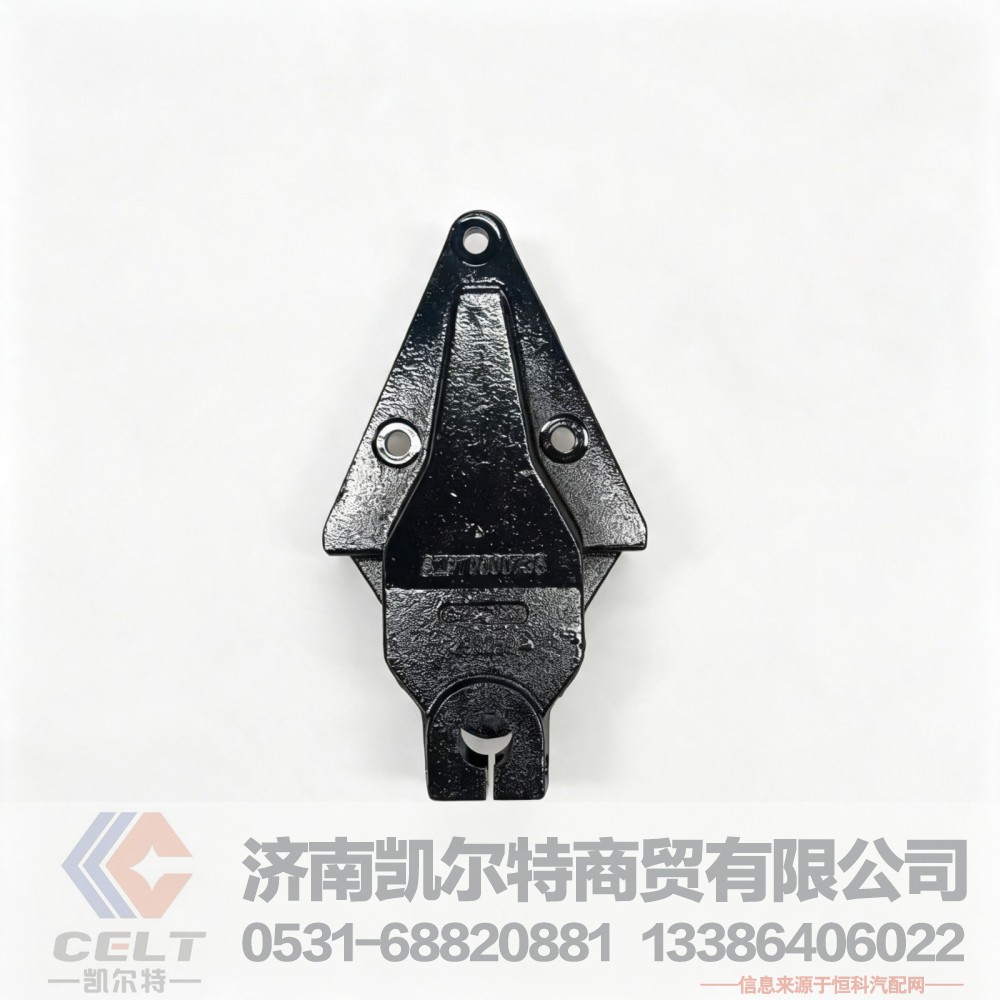 陕汽配件 陕汽德龙F3000 M3000前簧前支架SZ970000736 前钢板前支架
