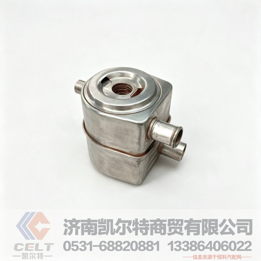 潍柴道依茨WP6 226B发动机机油冷却器机油散热器总成13039785
