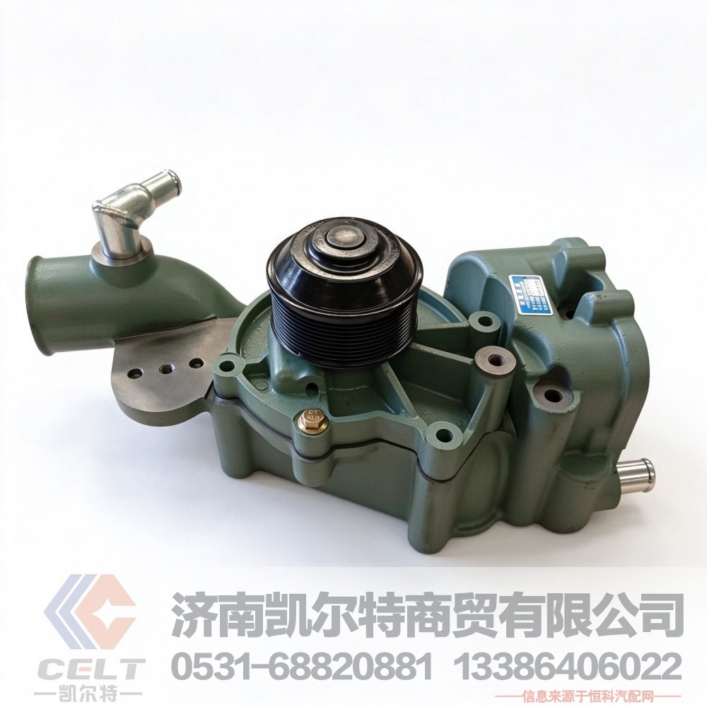 重汽D12发动机水泵总成VG1246060108 潍柴解放新大威发动机冷却水泵