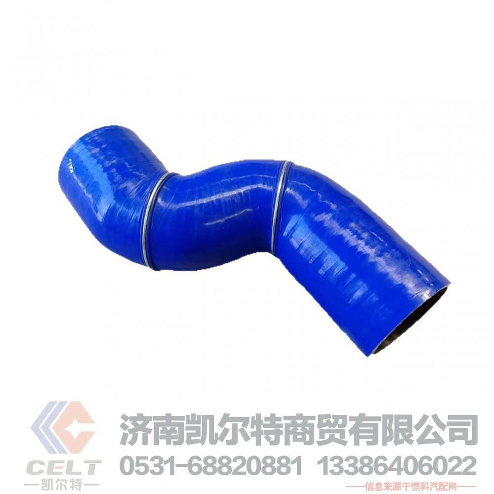 陕汽德龙新M3000 X30 进气胶管增压器管 中冷器管EG9225530028