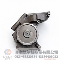 重汽HOWO豪沃WD12发动机配件 420马力机油泵总成VG1246070040
