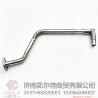 潍柴WP10 发动机增压器回油管612600113673 波纹管增压器