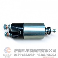 厂家供应陕汽重汽配件 减速起动机马达起动机吸力开关磁力开关24V