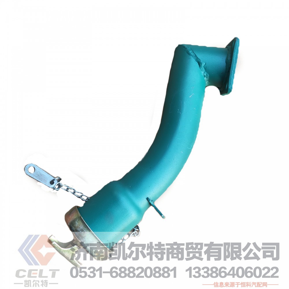 重汽豪沃金王子D10发动机加机油管总成 VG1096019037 机油加注口管