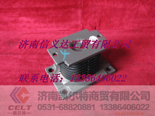 AZ9725520274,橡胶支座总成(1697桥）,济南凯尔特商贸有限公司