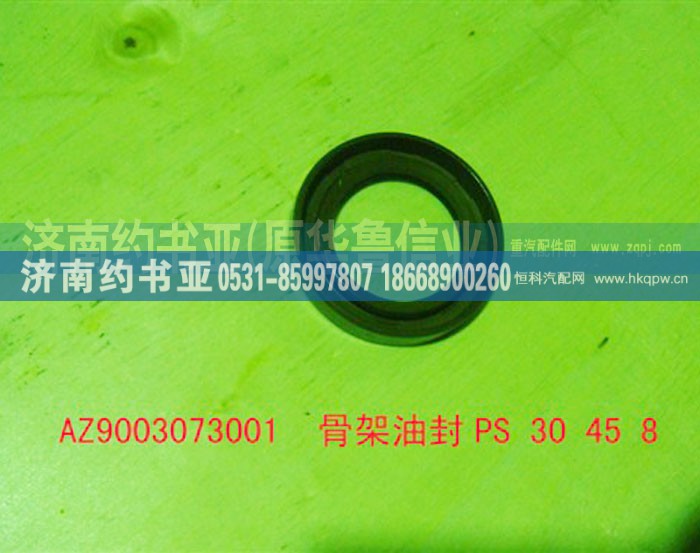 AZ9003073001,骨架油封PS30458,济南约书亚汽车配件有限公司（原华鲁信业）