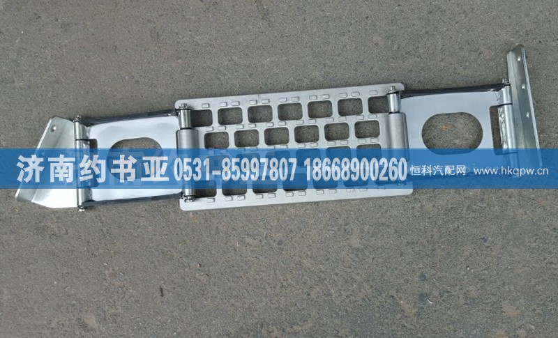 DZ13241240830,左下台阶总成,济南约书亚汽车配件有限公司（原华鲁信业）