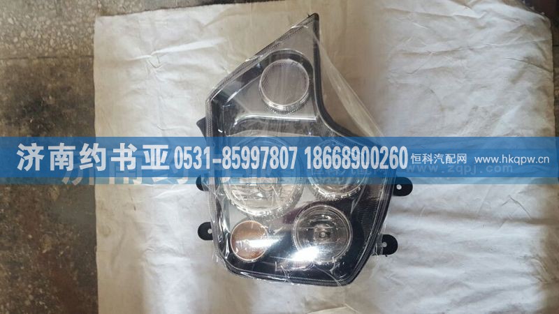 WG9925721002,前照灯总成(右) (T5G),济南约书亚汽车配件有限公司（原华鲁信业）