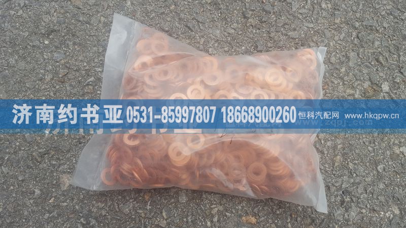612639000064,喷油器铜垫,济南约书亚汽车配件有限公司（原华鲁信业）