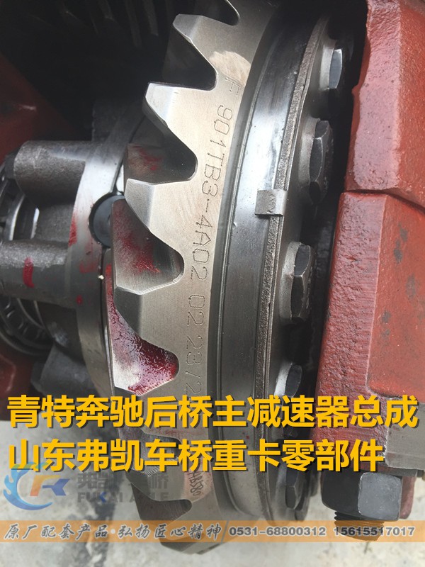QT295S70-2502000,后桥主减速器总成,山东弗凯车桥重卡零部件制造有限公司