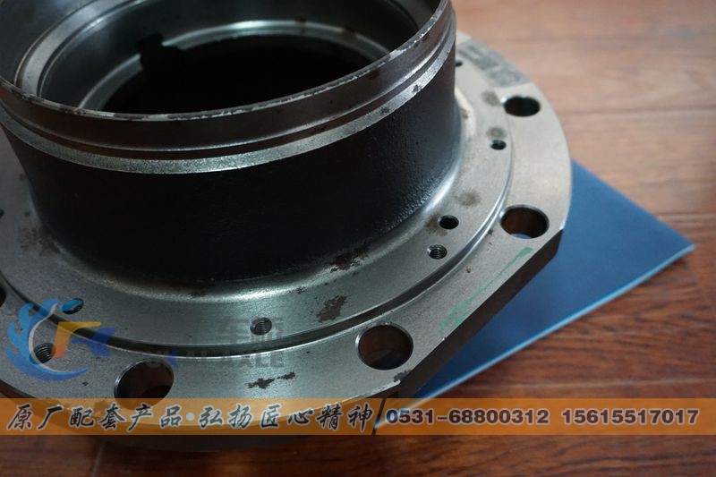 99112340009,原廠后輪轂 Rear hub,山東弗凱車橋重卡零部件制造有限公司