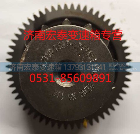 12JSD200T-1707051,付箱中间轴焊接总成,济南宏泰变速箱专营店