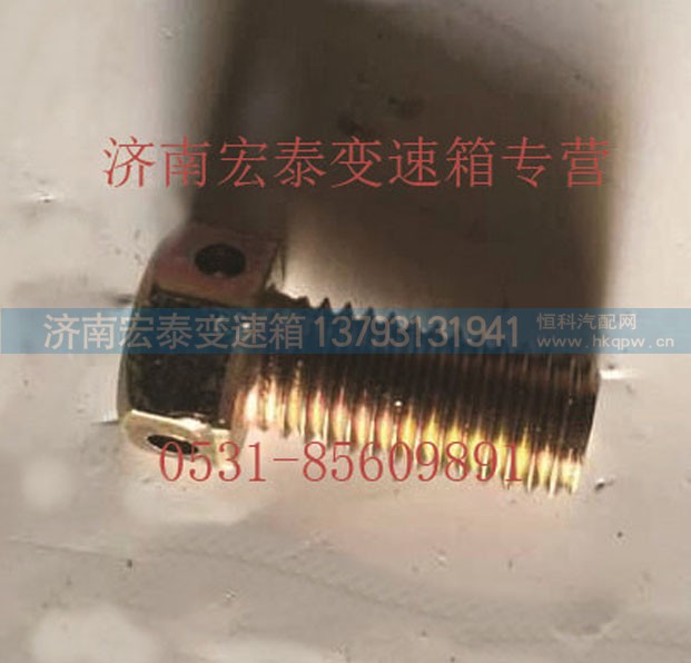 Q170B1022,小六角头头部带孔螺栓,济南宏泰变速箱专营店
