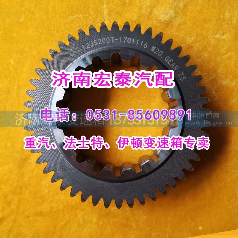12JS200T-1701116,一軸齒輪  12檔箱,濟南宏泰變速箱專營店