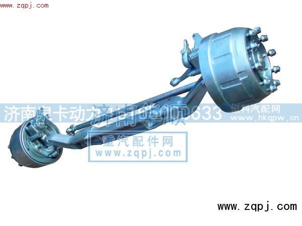 AZ9925410121,09款鼓式前桥总成,济南泉卡动力汽车配件有限公司