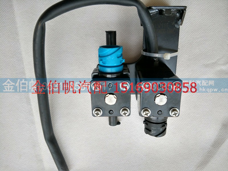 3754030-10W/C,电磁气阀带支架总成,济南金伯帆汽车配件有限公司