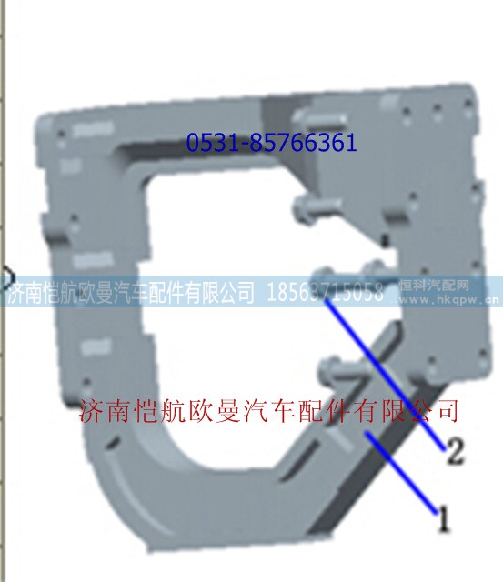 CY3680003A1419A,平衡軸框架梁,濟(jì)南愷航歐曼汽車配件有限公司