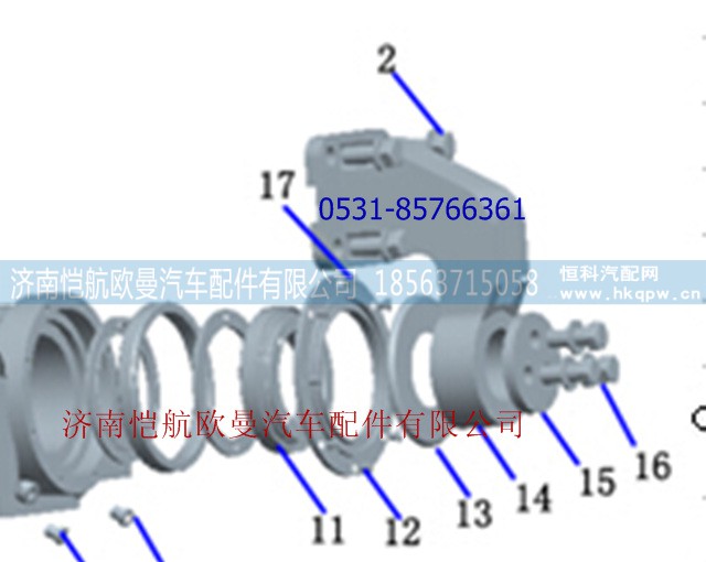 CY3680004A1419A,平衡軸支撐架,濟(jì)南愷航歐曼汽車配件有限公司