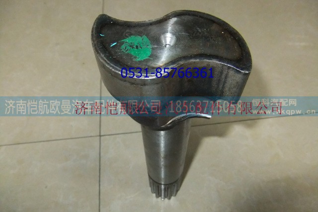 3501N-042FT1,三环桥前制动凸轮轴1,济南恺航欧曼汽车配件有限公司