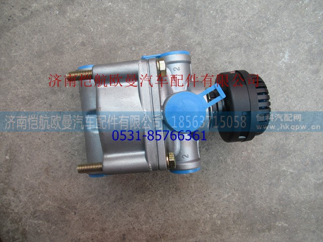 14183356B2801,双向继动阀带消声器,济南恺航欧曼汽车配件有限公司