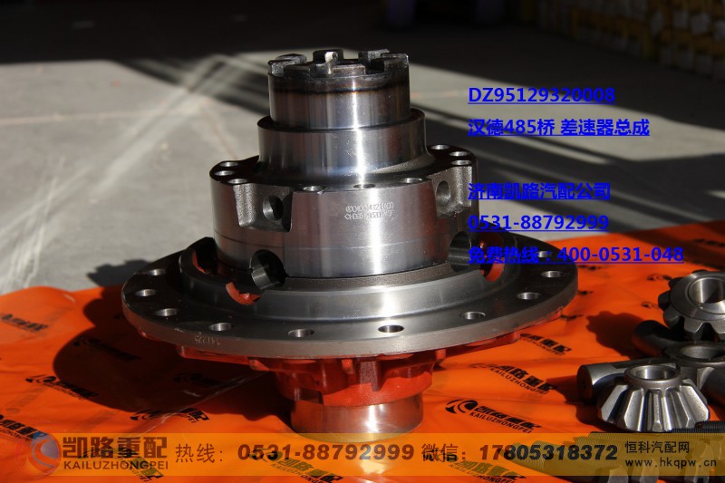 DZ95129320008,差速器总成,山东凯路汽车零部件制造有限公司