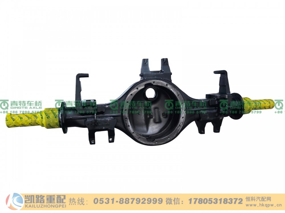 山东凯路青特车桥QT440SN877-2501000_A.A_中桥壳总成QT440NY双桥