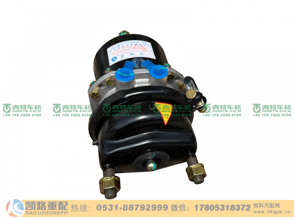 山东凯路青特车桥QT270D465-3530020_A.A_后右弹簧制动气室总成轻卡