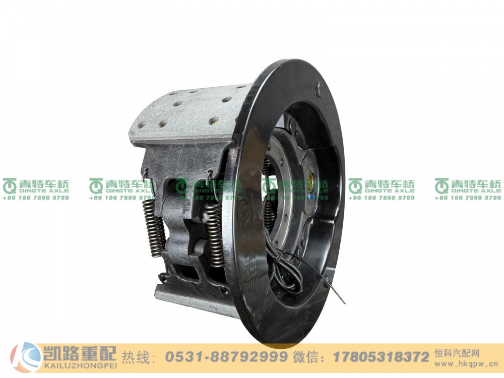 山东凯路青特车桥QT440SN9-3552010_A.A_左制动器带磨损报警线总成_H424001016PA0_QT485DM单桥