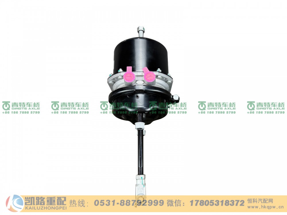 山东凯路青特车桥QT2727S4-3530040_A.A_右气室总成_H024000001729_QT270Y双桥