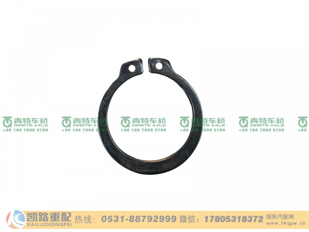 山东凯路青特车桥QT300SH0-3502115_A.A_卡簧QT440SH双桥