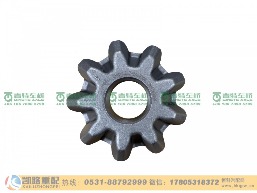 山东凯路青特车桥QT485D217-2403056_B.A_行星齿轮_H424000002022_QT485DM单桥