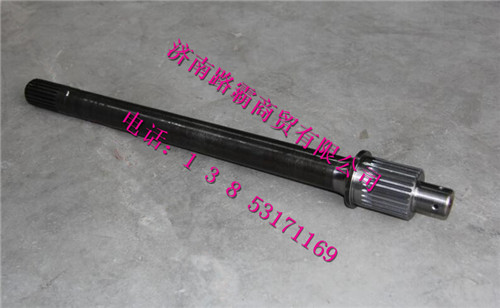 DZ9114320138.jpg,28齿贯通轴,济南汇德卡汽车零部件有限公司