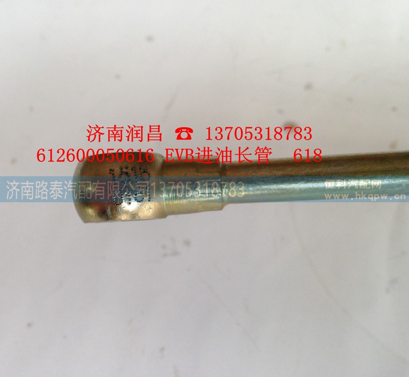 612600050161,EVB进油长管,济南路泰汽配有限公司