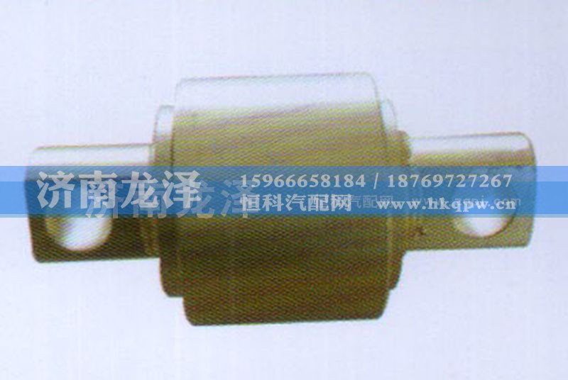 ,重汽豪沃08款V推扭力胶芯85×53×130×25（铁包胶+金漆）,济南龙泽汽配有限公司
