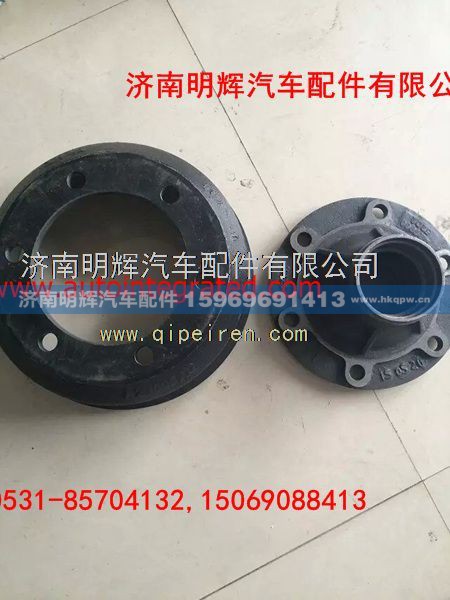 LG1613JNMH00006,重汽豪曼配件后轮毂总成,济南明辉汽车配件有限公司