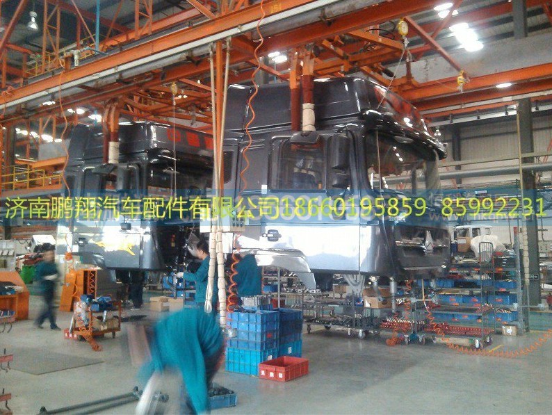 ,豪沃H7驾驶室装配,济南鹏翔汽车配件有限公司
