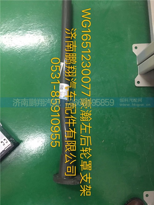 WG1651230077,豪瀚左后輪罩支架,濟(jì)南鵬翔汽車配件有限公司