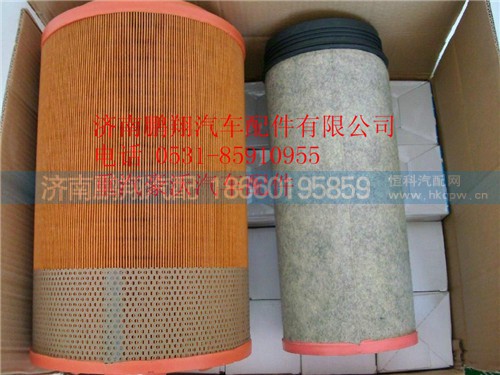 WG9725190102,重汽豪沃A7空氣濾清器,濟(jì)南鵬翔汽車配件有限公司