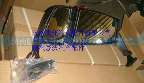 WG1664771010,重汽豪沃A7電動后視鏡左,濟南鵬翔汽車配件有限公司
