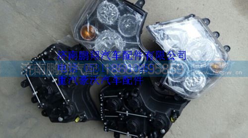 WG9925721002,重汽豪沃T5G右前照燈,濟(jì)南鵬翔汽車配件有限公司