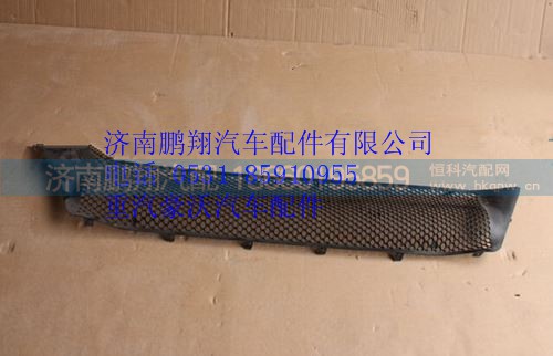 WG1664242009,重汽豪沃T7H保險(xiǎn)杠裝飾網(wǎng),濟(jì)南鵬翔汽車配件有限公司