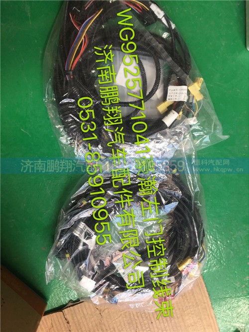 WG9525771041,豪瀚左車門線束,濟(jì)南鵬翔汽車配件有限公司