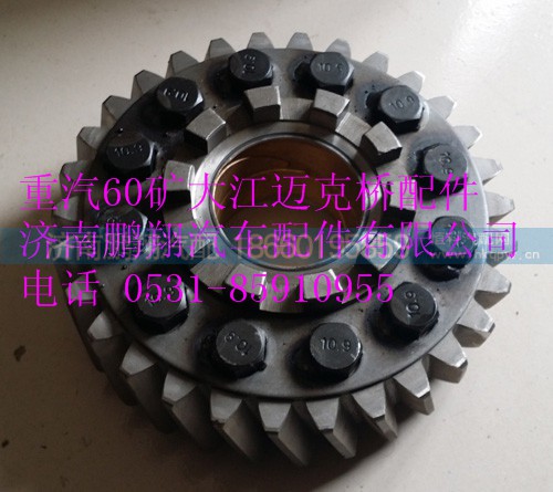 TZ56077000482,重汽60矿大江迈克桥组合齿轮,济南鹏翔汽车配件有限公司